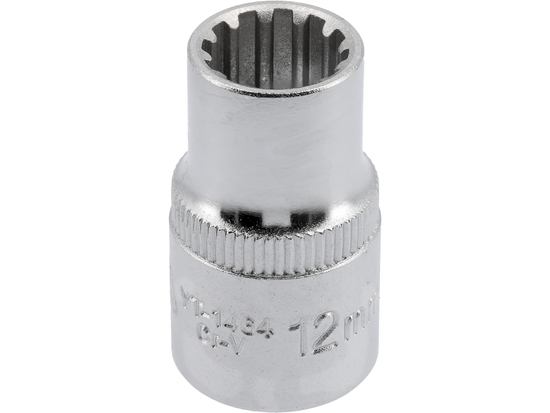 Nástrčná hlavice SPLINE YATO YT-1464 – 1/2″, 12 mm