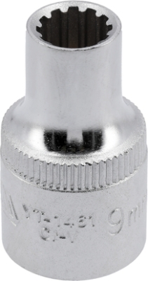 Nástrčná hlavice SPLINE YATO YT-1461 – 1/2″, 9 mm