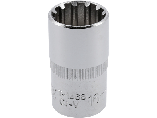 Nástrčná hlavice SPLINE YATO YT-1468 – 1/2″, 16 mm