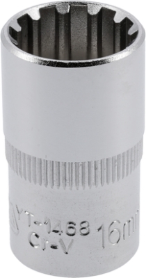 Nástrčná hlavice SPLINE YATO YT-1468 – 1/2″, 16 mm