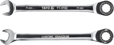 Očkoplochý ráčnový klíč YATO YT-0192 – 11 mm