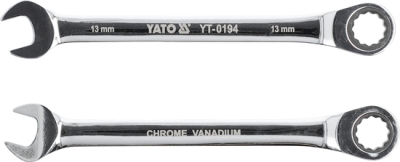 Očkoplochý ráčnový klíč YATO YT-0194 – 13 mm