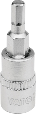Zástrčná hlavice HEX YATO YT-04371 – 1/4″, 4 mm