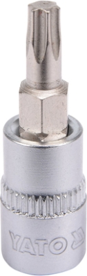 Zástrčná hlavice TORX YATO YT-04305 – 1/4″, T25, délka 37 mm