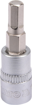 Zástrčná hlavice HEX YATO YT-04372 – 1/4″, 5 mm, délka 37 mm