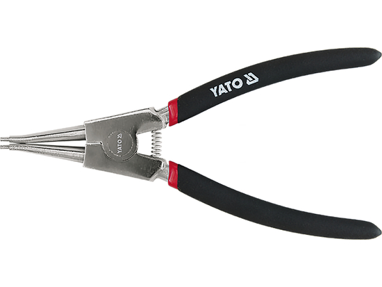 Kleště na vnější pojistné kroužky, přímé YATO YT-2140 – 150 mm