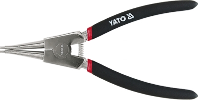 Kleště na vnější pojistné kroužky, přímé YATO YT-2140 – 150 mm