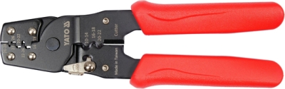 Krimpovací kleště se střihem vodičů YATO YT-2256 – 180 mm