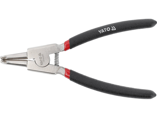 Kleště na vnější pojistné kroužky, zahnuté YATO YT-2141 – 150 mm
