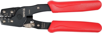 Krimpovací kleště se střihem vodičů YATO YT-2255 – 180 mm