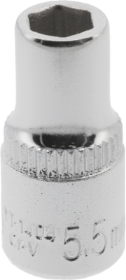 Nástrčná hlavice šestihranná YATO YT-1404 – 5,5 mm, 1/4″