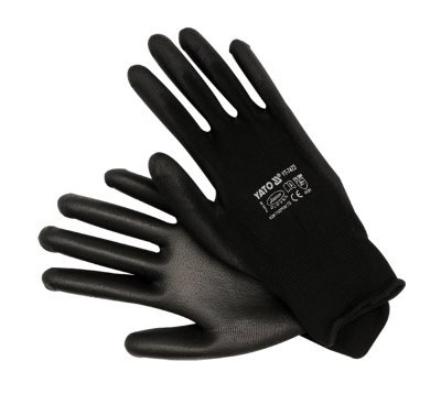Pracovní rukavice nylon/PU 10" YATO