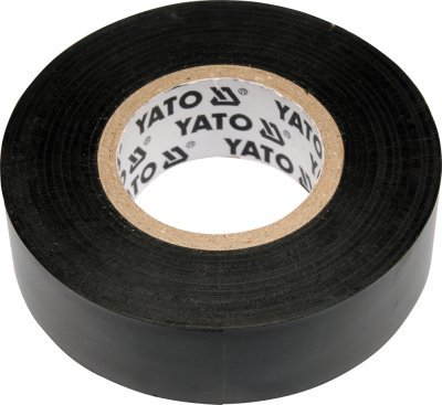 Páska izolační 19 x 0,13 mm x 20 m černá YATO