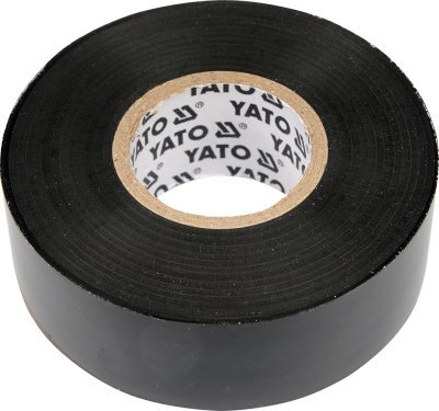 Páska izolační 25 x 0,19 mm x 20 m černá YATO