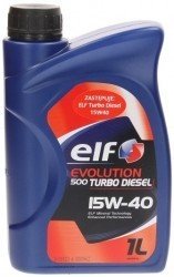 ELF EVOLUTION 500 Turbo Diesel 15W-40, 1 L