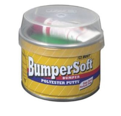 HB BODY 222 Bumpersoft - tmel na plasty, černý - 250g