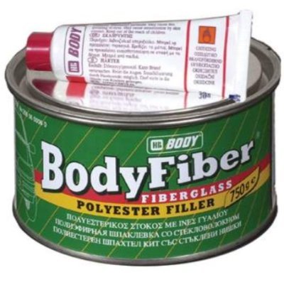 HB BODY tmel se skelným vláknem - fiber F250, 750g