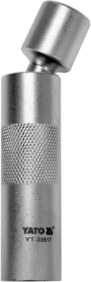 Hlavice na zapalovací svíčky s kloubem YATO YT-38517 – 16 mm, 3/8″, 98 mm
