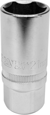 Hlavice na zapalovací svíčky YATO YT-1254 – 21 mm, 1/2″, 64 mm