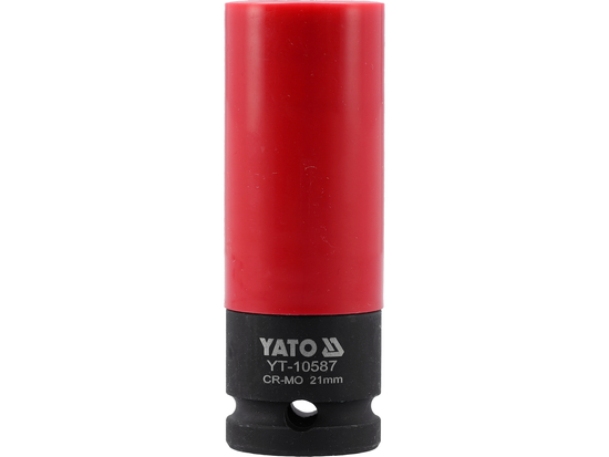 Rázová hlavice na šrouby kol 21 mm, 1/2″, 85 mm YATO YT-10587