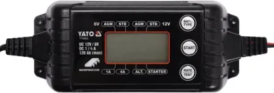 Inteligentní nabíječka 6/12 V, 1/4 A YATO YT-83033