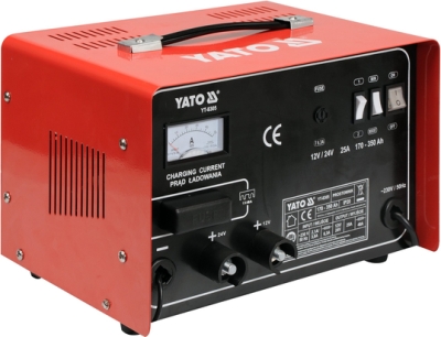 Nabíječka autobaterií 12/24 V, 25 A, BOOST YATO YT-8305