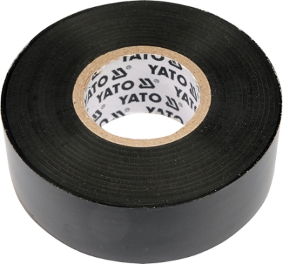PVC izolační páska 25 mm × 20 m, černá YATO YT-8174