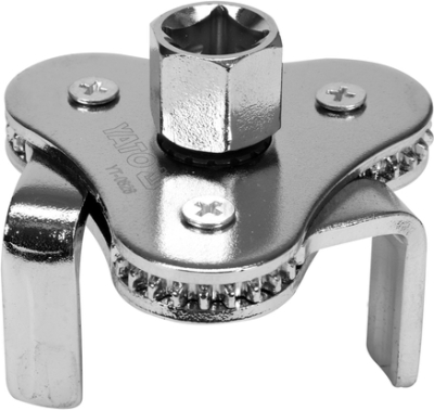 Tříramenný klíč na olejové filtry 63–120 mm YATO YT-0826