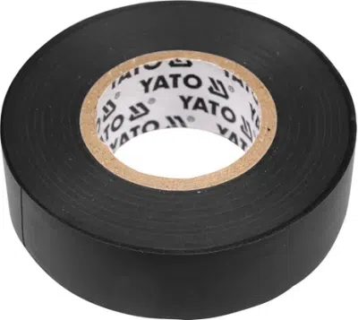 PVC izolační páska 15 mm × 20 m, černá YATO YT-8159