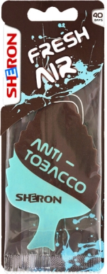 SHERON Fresh Air Anti-tobacco – závěsná vůně do auta, 1 ks