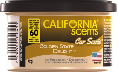 California Scents Golden State Delight – vůně do auta v plechovce, 42 g