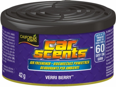 California Scents Verri Berry – vůně do auta v plechovce, 42 g