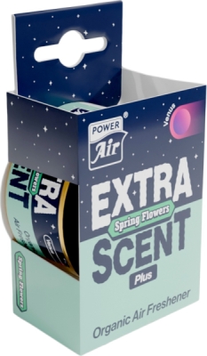 POWER AIR Extra Scent Plus Spring Flowers – vůně do auta v plechovce, 1 ks