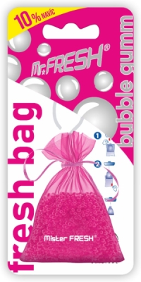 Mr. Fresh Bag Bubble Gum – závěsná vůně do auta, 1 ks