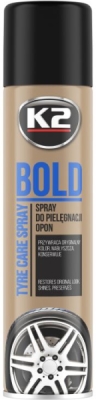K2 BOLD – přípravek pro péči o pneumatiky, 600 ml