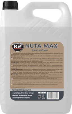 K2 NUTA MAX – čistič skel, 5 l