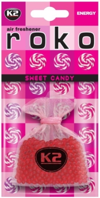 K2 ROKO SWEET CANDY – vůně do auta v sáčku, 20 g