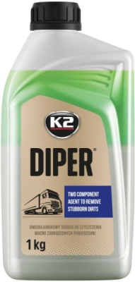 K2 DIPER – dvousložkový čisticí koncentrát, 1 kg