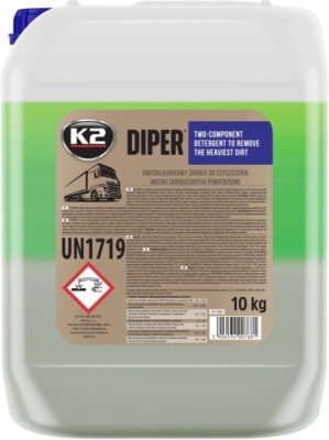 K2 DIPER – dvousložkový čisticí koncentrát, 10 kg