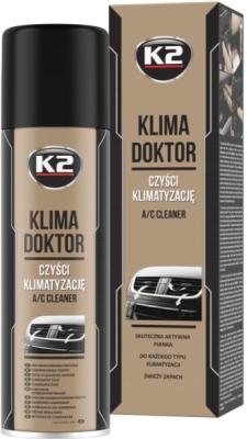 K2 KLIMA DOKTOR – pěna pro čištění klimatizace, 500 ml