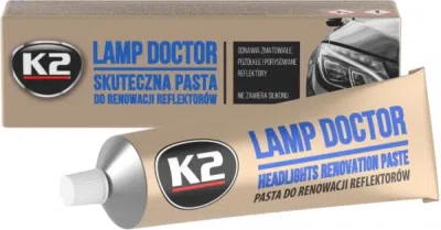 K2 LAMP DOCTOR – pasta na renovaci světlometů, 60 g