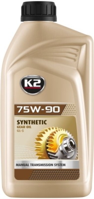 K2 75W-90 GL5 GL4 – převodový olej, 1 l