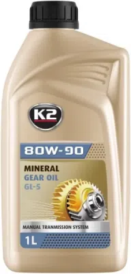 K2 80W-90 GL5 GL4 – převodový olej, 1 l