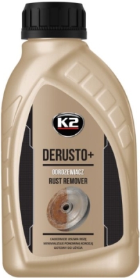 K2 DERUSTO PLUS – kapalný odstraňovač rzi, 500 ml