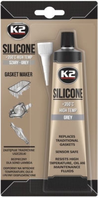 K2 – šedý těsnicí silikon, 85 g