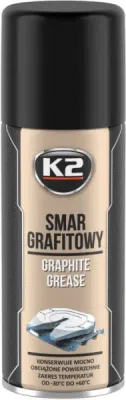 K2 – grafitové mazivo ve spreji, 400 ml