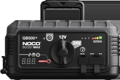 NOCO GB500 Boost MAX – startovací zdroj 12/24 V, 6 250 A