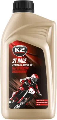 K2 2T RACE Červený – olej pro dvoutaktní motory, 1 l