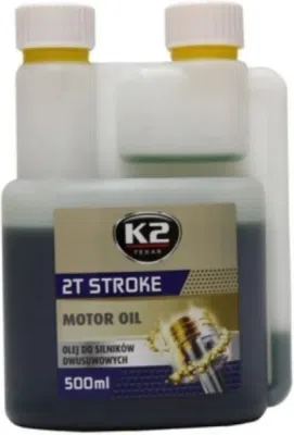 K2 2T STROKE Zelený – olej pro dvoutaktní motory, 500 ml