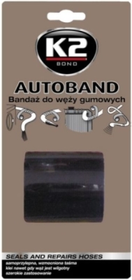 K2 AUTOBAND – opravná páska na gumové hadice, 5 cm × 3 m